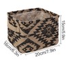 LessMo 4 Pack Storage Baskets, Collapsible Mini Storage Boxes, Canvas