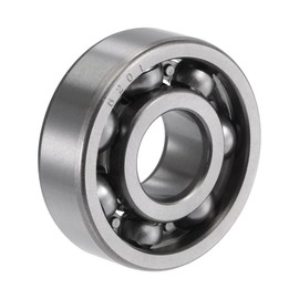uxcell 6201 Deep Groove Ball Bearings 12mm Bore 32mm OD 10mm Thick CN Open Type Chrome Steel
