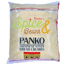 Japanese Style Panko Bread Crumbs | By Dasher's Spice & Beans | 3 lb