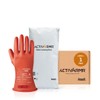 Ansell ActivArmr Electrical Insulating Gloves Class 0 - RIG011R Red