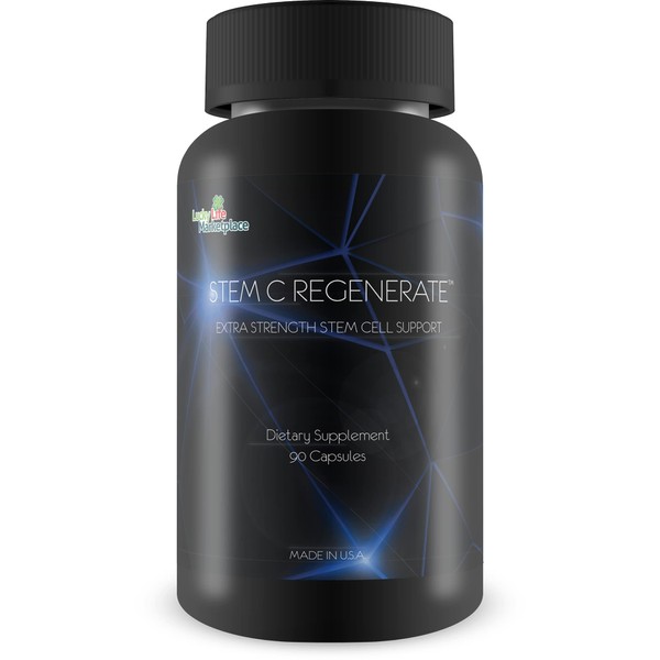 Stem C Regenerate - Natural Stem Cell Support - Help Support Boosted Natural Stem Cells, Aid Reduced Inflammation, and Oxidation - Best Stem Cell Supplements Self Proclaimed