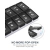 XL Weekly Pill Organizer 2 Times a Day, Fullicon Extra