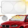 Parasoles de Coche,Parasol plegable para parabrisas de automóvil, para ventana
