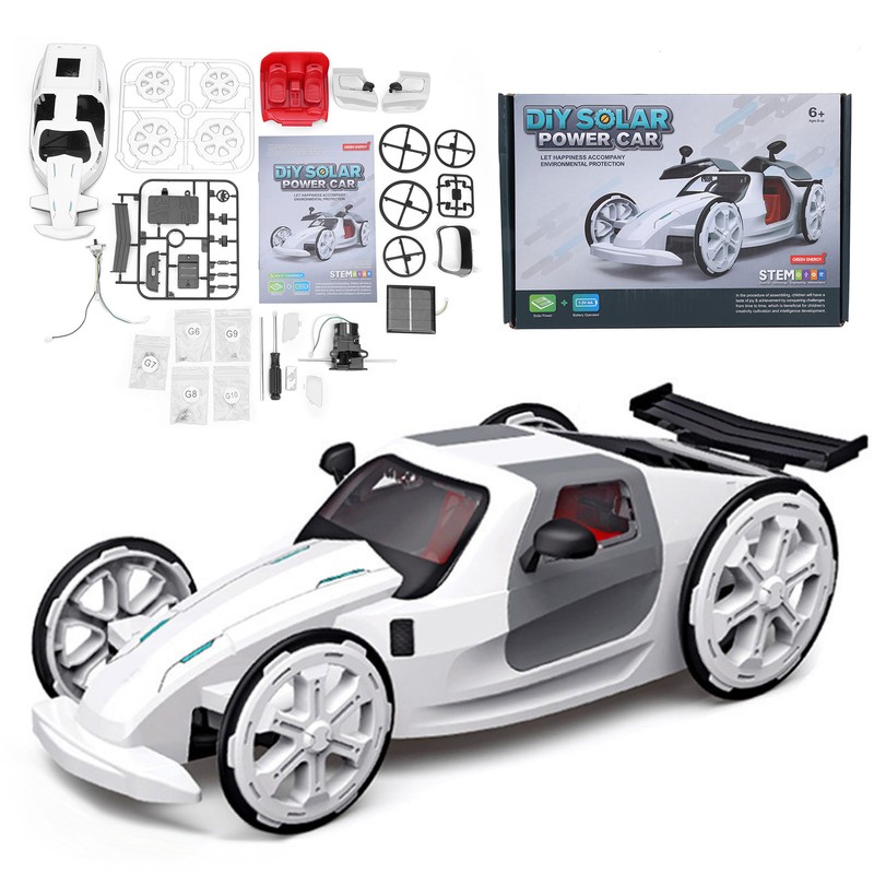 Solar Toys Car Kits for Children Kids Science Education Self