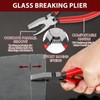 10PCS Glass Cutting Tools Kit,Glass Cutter 2-20mm with Glass Running
