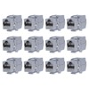 KOSCOM CONNECT 12x Keystone Module CAT6A | STP RJ45 Socket