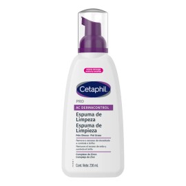 Espuma De Limpieza Cetaphil Pro Ac Dermacontrol De 236ml