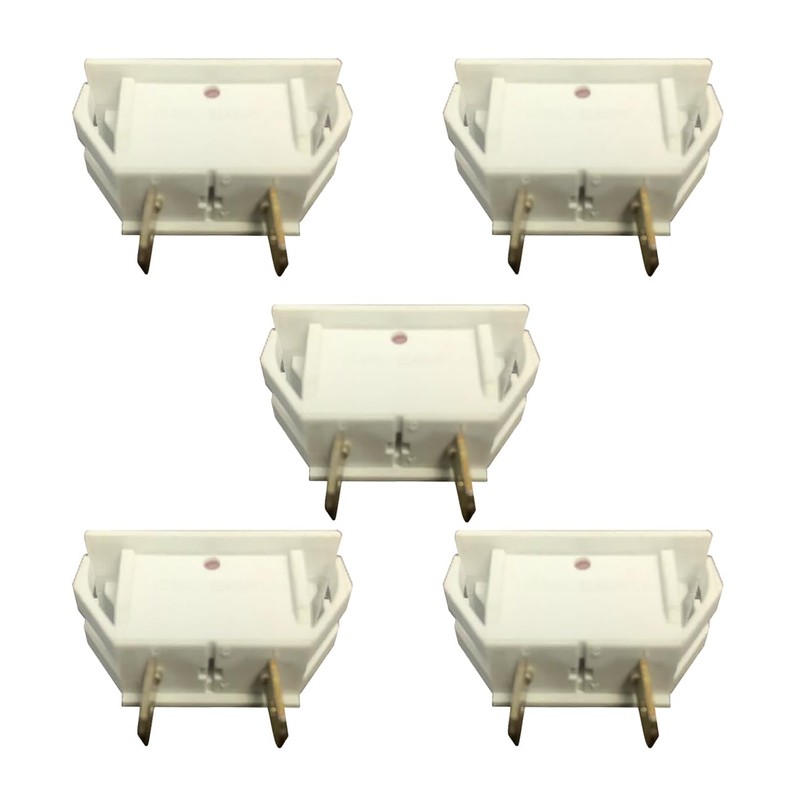 5 Pcs Switches Red Led Interior Indicator Light 14V 28V