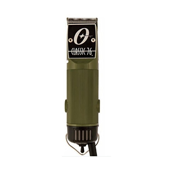 Oster Classic 76 Hair Clipper Professional Pro Salon Olive Green Color