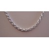 Unbranded 925 STERLING SILVER DESIGNER ROPE CHAIN /18 INCH LONG/