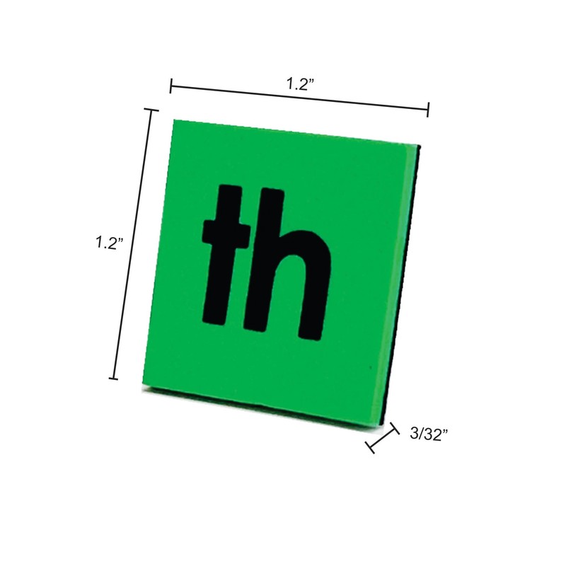 Foam Phonics Elementary Magnet Set with Folding Board Made in