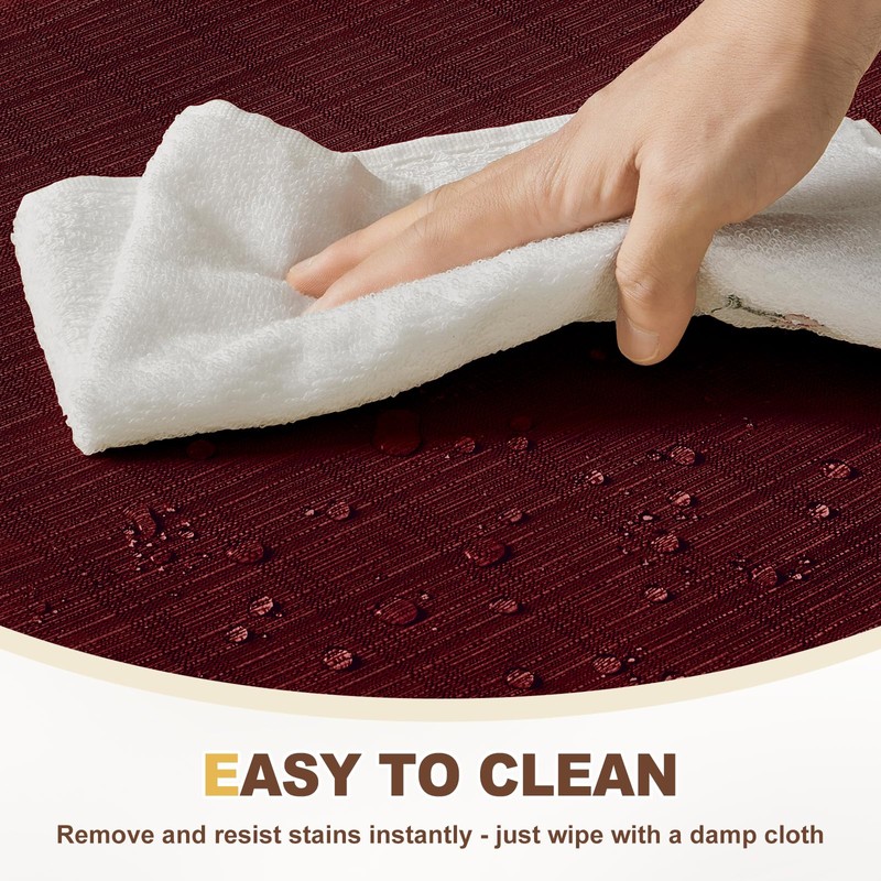 downluxe Chair Cushions for Dining Chairs, Waterproof Kitchen Chair Pads,