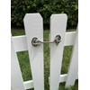 TOPYWMSP Hook and Eye Latch 2Pcs 6 Inch Stainless Steel
