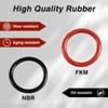 KPALAG 2PCS Power Steering Pump Rubber Inlet & Outlet O-Ring