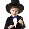 Bskifnn Kids Bow Tie Classic Solid Color Satin Bow Tie