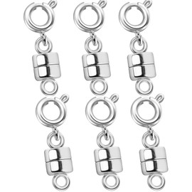 Necklace Layering Clasp Womens Jewelry Separators 18K Gold and Silver Magnetic Multiple Necklace Clasp for Women Layered Look