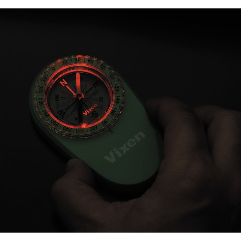 Vixen コンパス オイル式コンパス LEDコンパス グリーン 43023-9