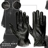 Men's Premium Water Resistant Deerskin Leather Motorcycle and Driving Glove