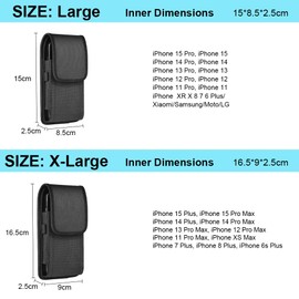 flintronic® Leather Business Card and Credit Card Holder Case for Men and Women