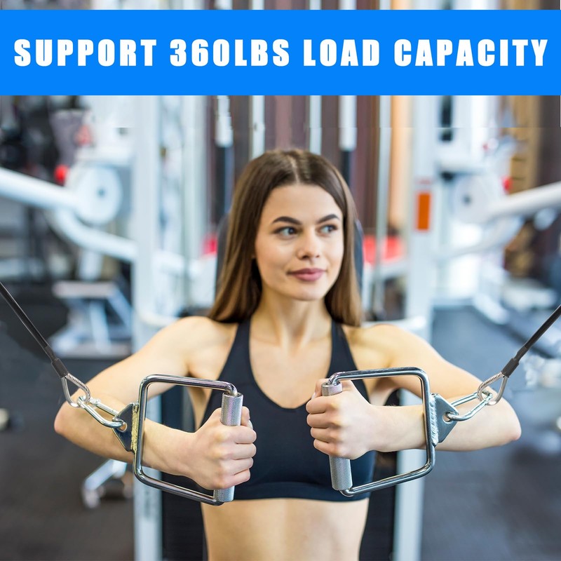 Maxqzin 2PCS 10" Gym Cable Extension Home Gym Extension Cables