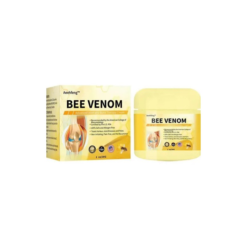Crema Para El Tratamiento De Articulaciones Con Abeja