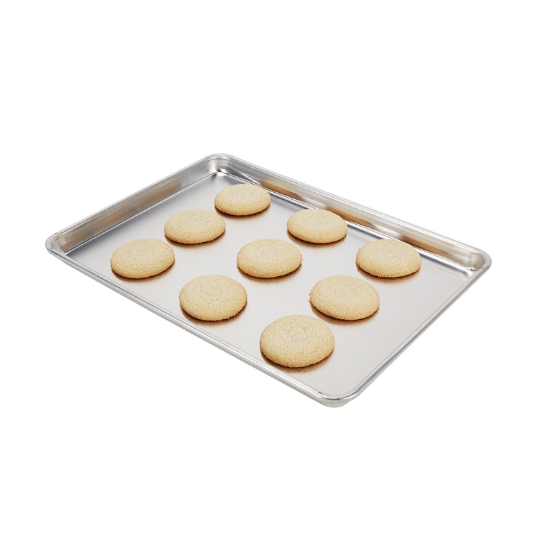 Vollrath 5303 Wear-Ever Half-Size Sheet Pan, 18" x 13", Closed-Bead,