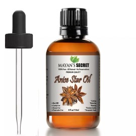 Mayan's Secret Anise Star Essential Oil - 100% Pure Virgin Natural -US Seller!Huge 4oz