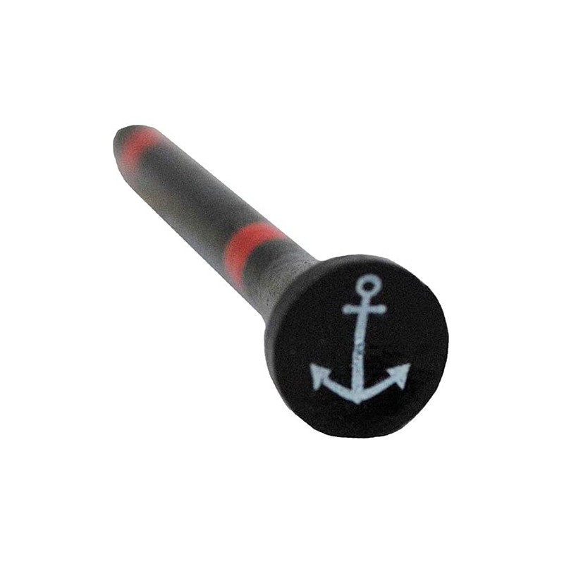 REZAX PETE-1751 Golf Tee, Popeye Canned Wood Tee, Black