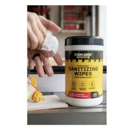 Firm Grip Pro Cleaning Disposable (PACK OF 2 ) Hand Sanitizing Wipes. Alc Free