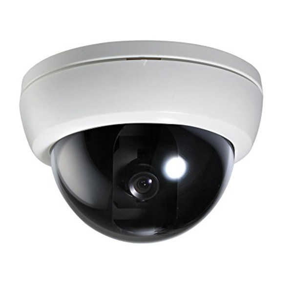Security Camera Indoor Wired Analog Mini Dome Camera 600TVL 3.8mm