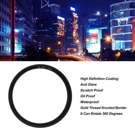 Star Filter 6 Line High Definition Coating Adjustable Cross Screen Starburst Effect Filter for Camera 72mm
