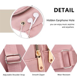 Crossbody Bag for Women and Men Casual Shoulder Sling Bag Large Capacity Sling Backpack Chest Bag for Travel Hiking