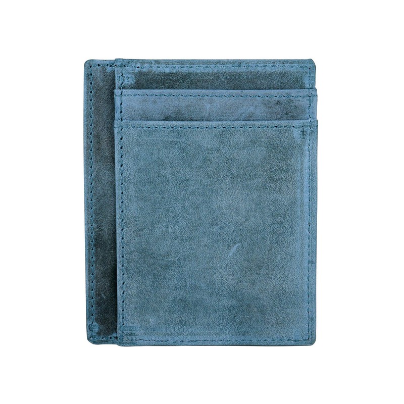 Buono Pelle Credit Card Holder Wallet, RFID Blocking Leather Ultra