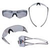 SWANS E-NOX EIGHT8 EN8-0051 SIL Sports Sunglasses, For Marathons, Running,