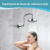 Regadera Redonda de Ducha para Baño Cromada, 15 cm de