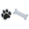 Novel Merk Dog Bone & Animal Paw Small Refrigerator Magnets