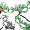 Honbay 2PCS Mysterious Fun Lace Masks for Masquerade Proms, Hallowmas