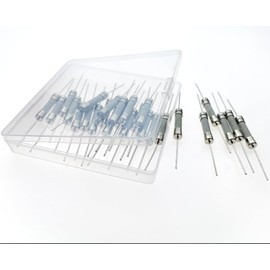 Vigor Source 20pcs Ceramic Lead Fuses - Voltage 250V, Max Current 15A, Fuses 6 * 30mm, AH PicoFuse 250V 15A