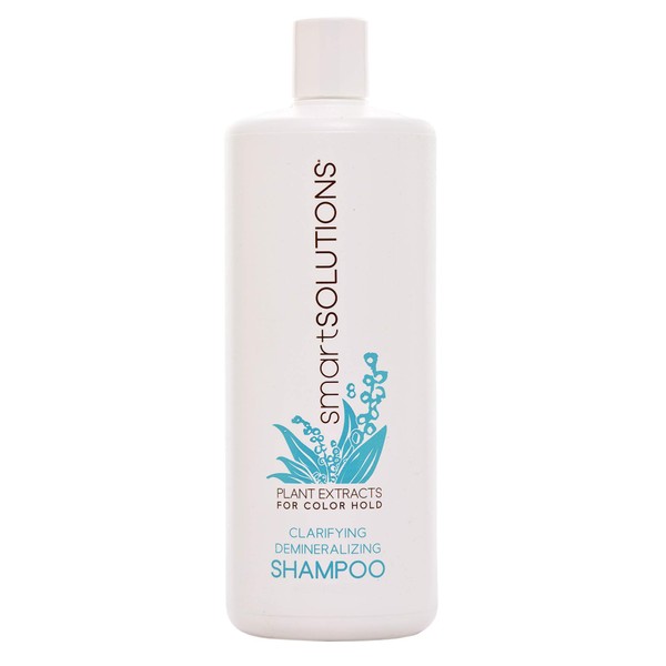 smartSOLUTIONS Clarifying Demineralizing Shampoo | Sulfate Free Formula | Restoration | Color Hold | Paraben-Free (32 oz)