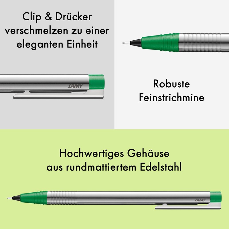 LAMY Logo Retractable Pen, Fountain Pen, Ballpoint Pen, Set