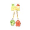 Coolia Gachapin & Mook Keychain & Mascot Matching Key Chain