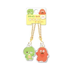 Coolia Gachapin & Mook Keychain & Mascot Matching Key Chain Gachapin & Mook A 94247
