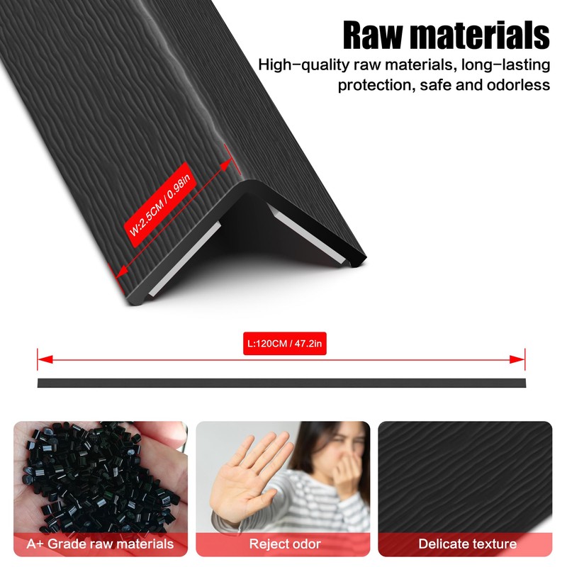 ‎Frychee Wall Corner Protector, Walls Edge Protector，Self-Adhesive Wall Corner Guards,PVC