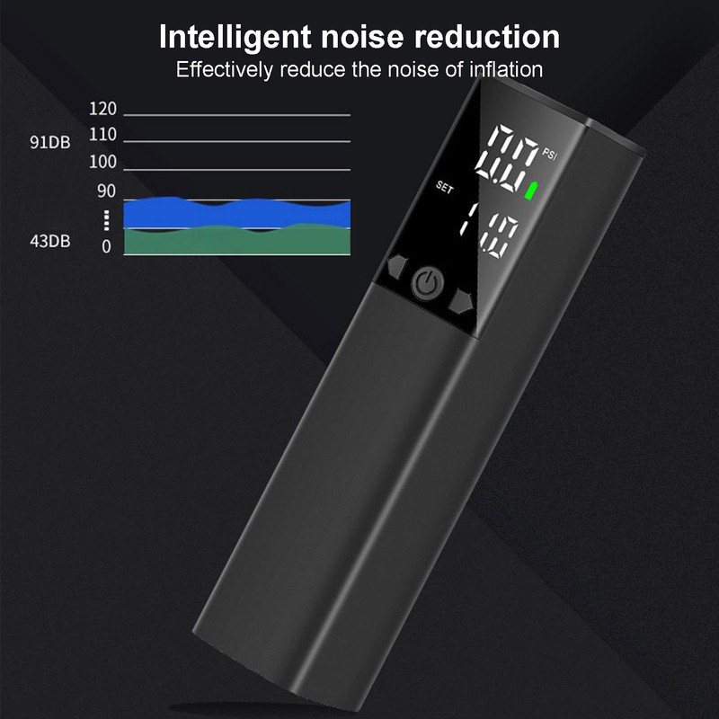 Electric Ball Pump Portable Lightweight Auto Inflate Stop Air Pump