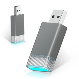 Mini Wireless Carplay Adapter for Apple iPhone,Plug and Play Easy Setup Automatic Reconnect,Convert Wired to Bluetooth Wireless Car Play Dongle,for Older Cars 2016+ & iPhone iOS 10+ (USB A) Grey01