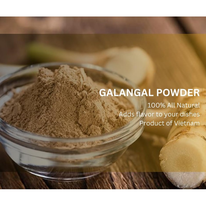 CAF Galanga Root Powder, Ground Dried Galangal Root, Bot Rieng,