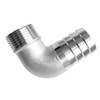 TopHomer 304 Stainless Steel 90 Degree Elbow Adapter, Leak Proof,