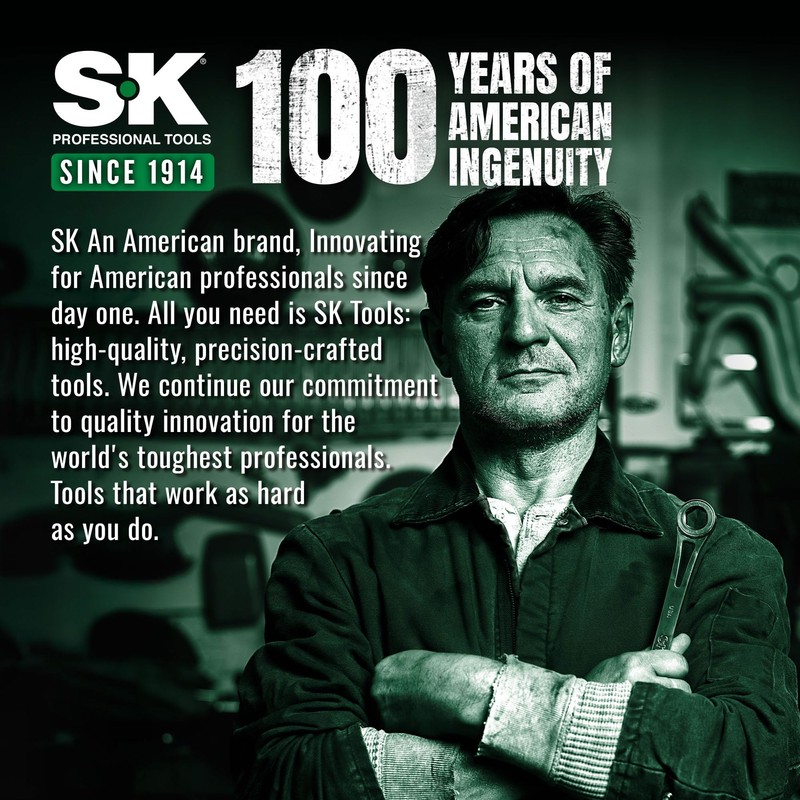 SK 9-Piece Allen Wrench Set, Hex Key Set, Metric Ball