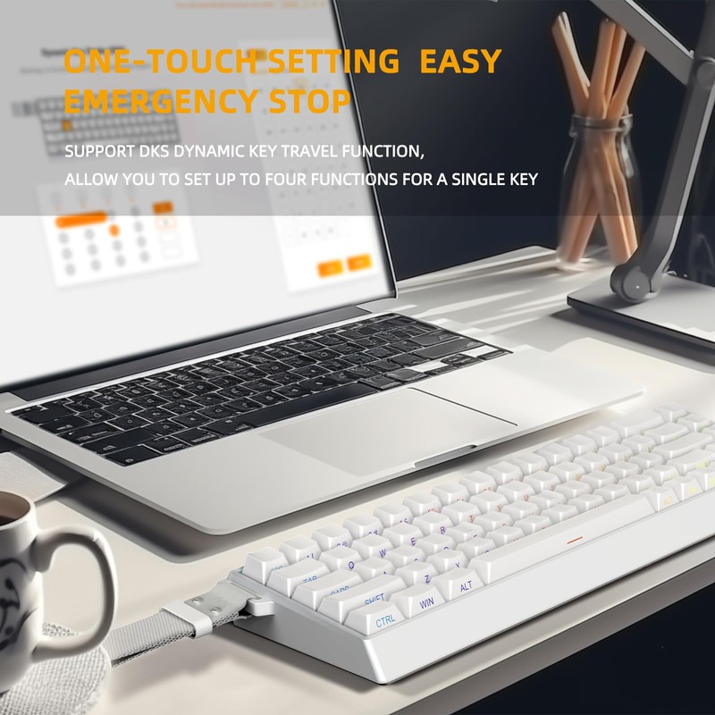IROK MU68PRO Rapid Trigger Magnetic Switch Keyboard, Aluminum CNC Frame