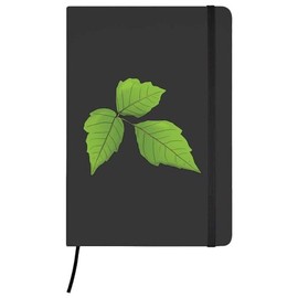 Azeeda A5 'Poison Ivy' Black Hardcover Ruled Notebook (NB00063705)
